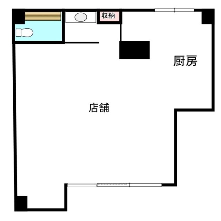 間取図 国宝ビルNo.3