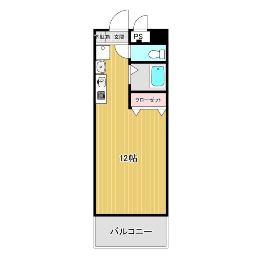 間取図 アクティブビルKARATO