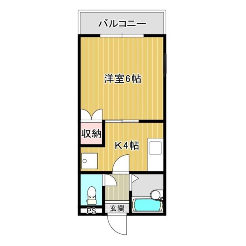 間取図 林グリーンハイツ