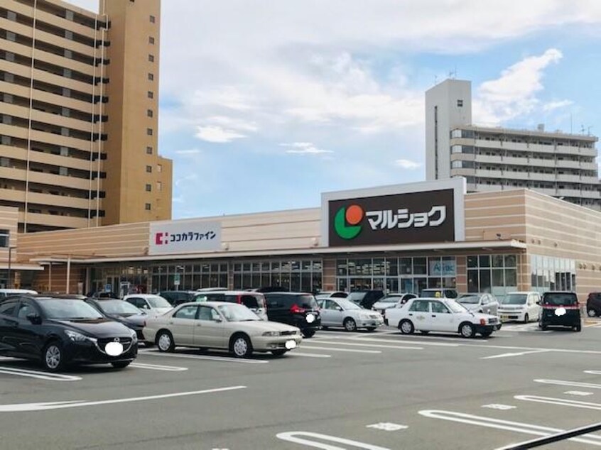 マルショク東駅店(スーパー)まで306m ハレレア水土花