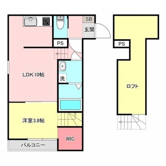 間取図 LFB APARTMENT幡生