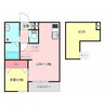 LFB APARTMENT幡生 1LDKの間取り