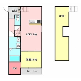 間取図 LFB APARTMENT幡生