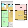 丸山町1丁目貸家 3Kの間取り