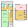 丸山町1丁目貸家 3Kの間取り