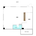 富任町店舗の間取図