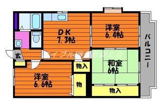 間取図 カーサコモド