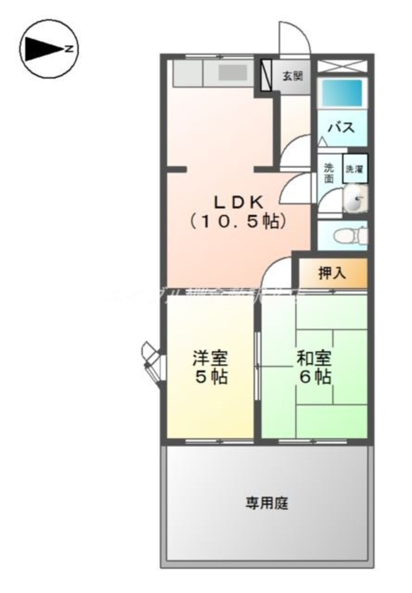 間取図 クオリティパレス