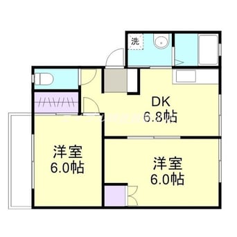 間取図 フォレストコーポ