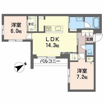 間取図 アンフェミュール八王寺（ＢＥＬＳ認証・ＺＥＨ）