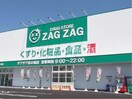 ザグザグ花の街店(ドラッグストア)まで1402m 西田コーポ