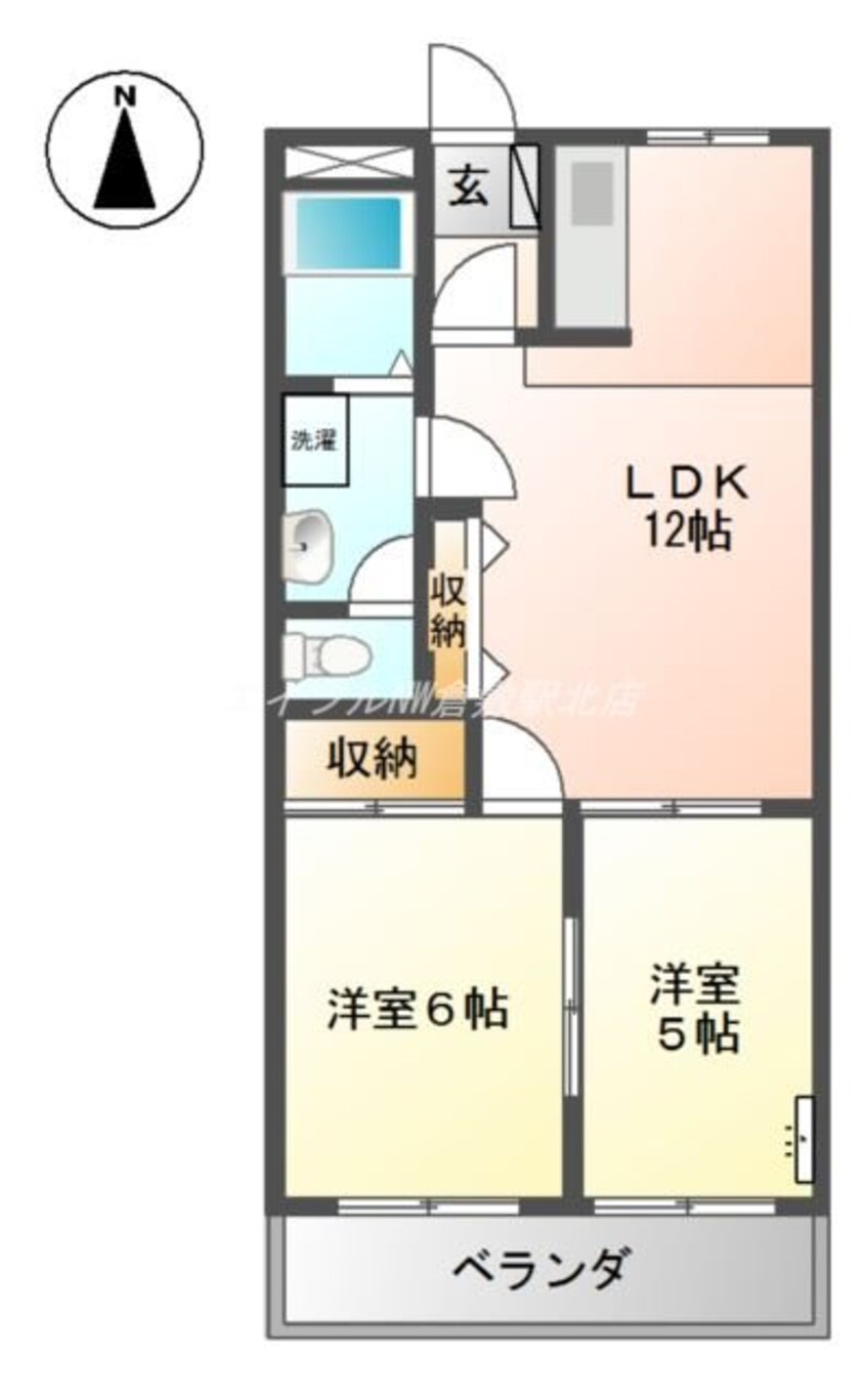 間取図 リブ・コンフォース