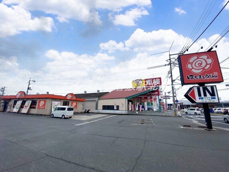 はなまるうどん倉敷中島店(その他飲食（ファミレスなど）)まで704m サンライフチェリオ