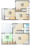 玉島乙島戸建て 4LDKの間取り