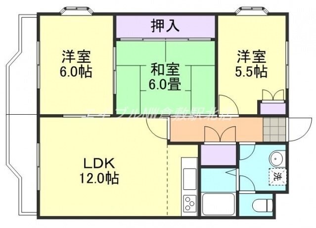 間取り図 ニューマリッチ有楽Ⅰ