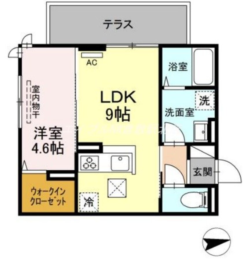 間取図 ラ・レコルトⅡ