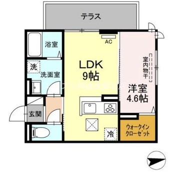 間取図 ラ・レコルトⅡ