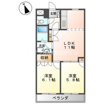 間取図 サンフィット