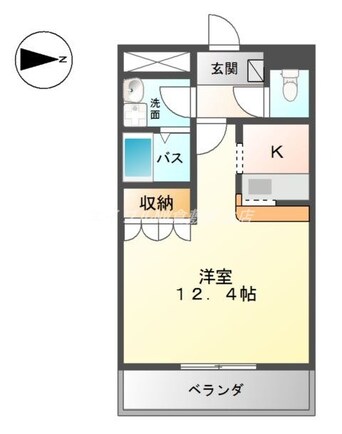 間取図 アメニティーハウス２番館