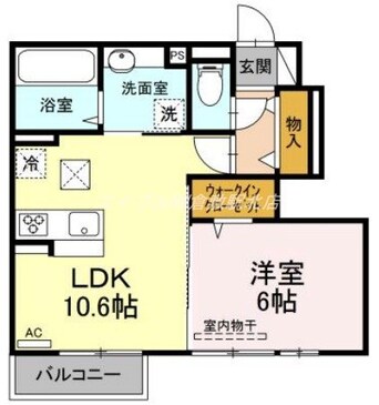 間取図 D-roomToba