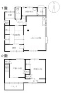 八王寺町一戸建の間取図