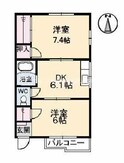 スナダハイツの間取図