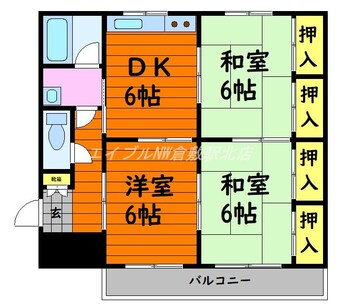 間取図 コーポラス佐藤