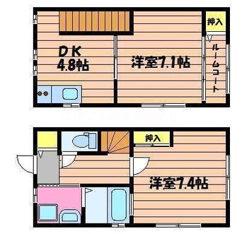 間取図 othello伍番館