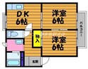 メゾン松尾Cの間取図