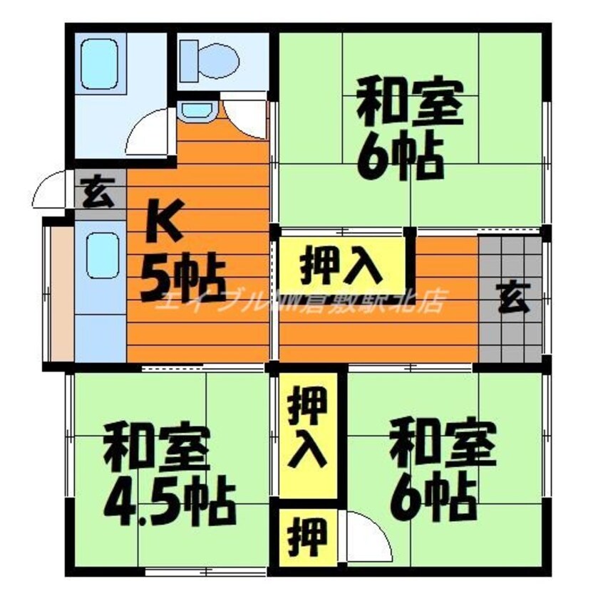 間取図 渡辺住宅