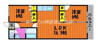 間取図 ヒルトンハイツ