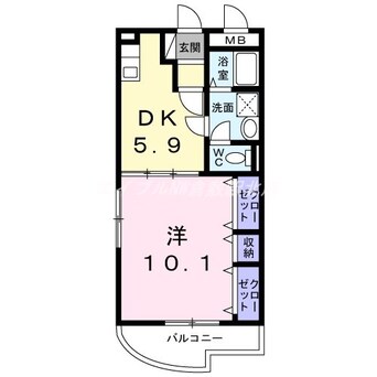 間取図 レジデンス辻が花Ⅱ