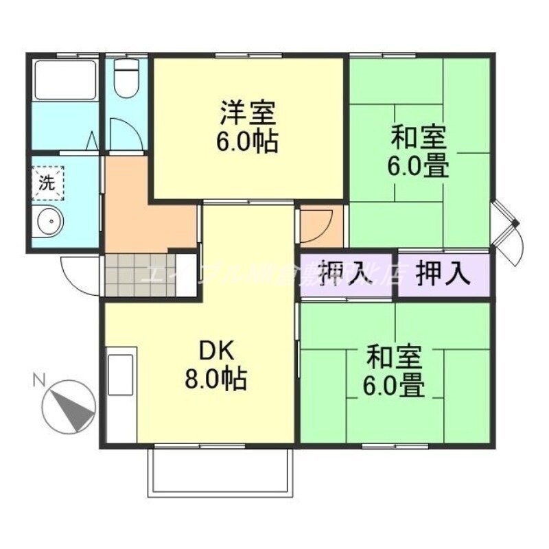 間取り図 ハイツタケウチ