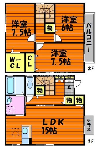 間取図 ハートハウス　Ａ棟