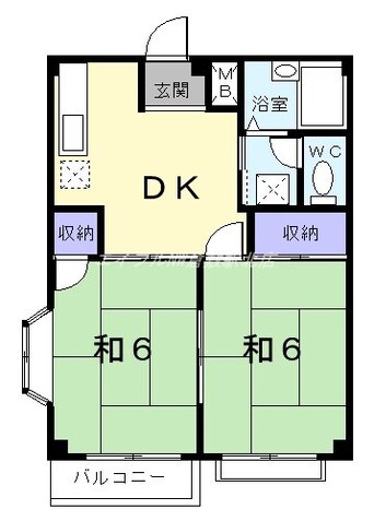 間取図 エルディム小田