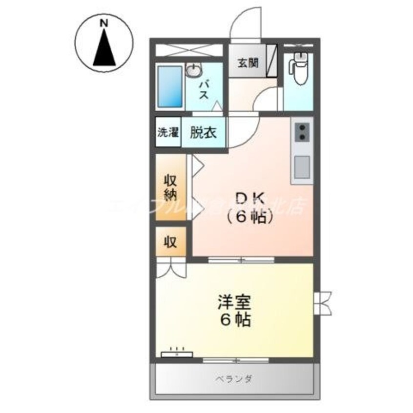 間取図 メゾネットウイング