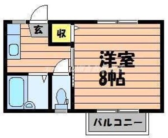 間取図 ティアーズドロップス