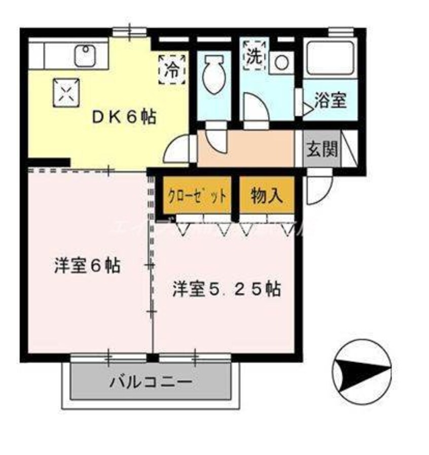 間取図 コンフォール