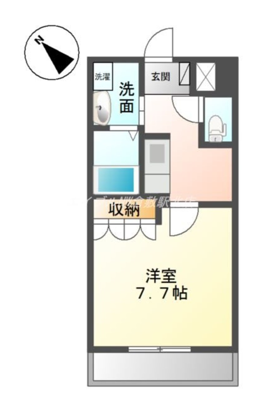 間取図 ＦＬＯＷＥＲ－ＴＯＲＮＡＤＯ