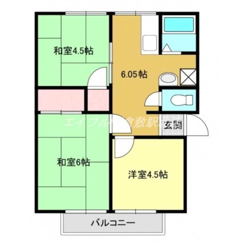 間取図 ティンカーベルＢ