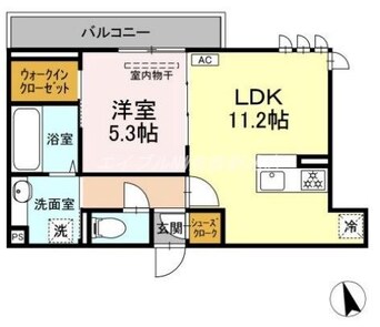 間取図 セイル倉敷