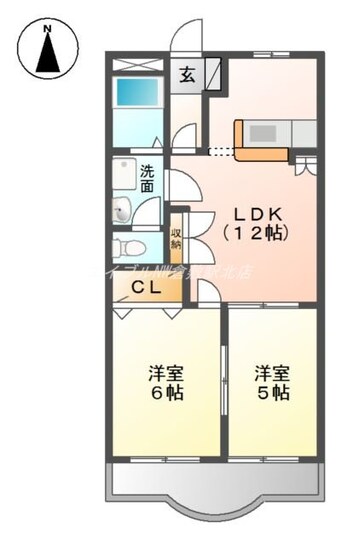 間取図 プリベール