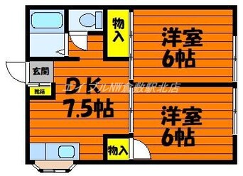 間取図 ガーデンハウス川入