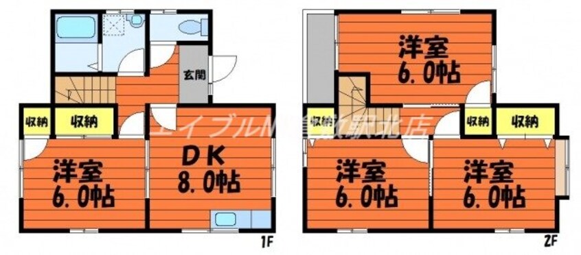 間取図 白楽町一戸建借家