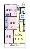 グラン・アヴェニール 3LDKの間取り