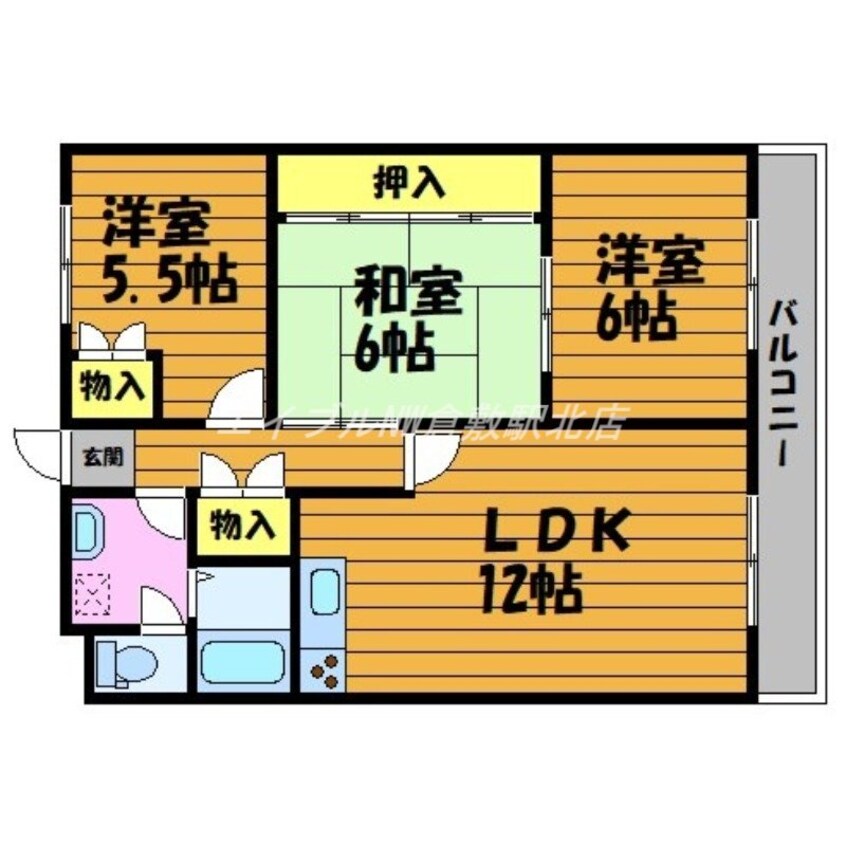 間取図 ニューマリッチ有楽Ⅱ