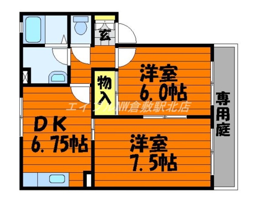 間取図 バンビーノ　C棟