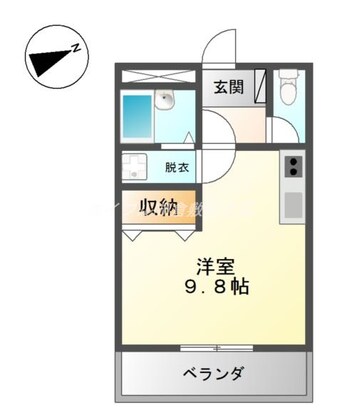 間取図 ライフシティ林