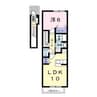 Dear’ｓ 1LDKの間取り