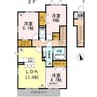 グレイス　ソシアM 3LDKの間取り